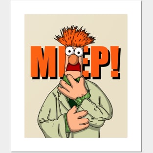 Beaker Muppets Posters and Art